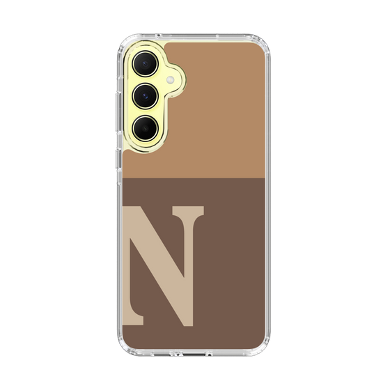 Slim Protection Case［ オリジナル - initial two tone - N brown ］