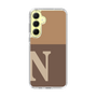 Slim Protection Case［ オリジナル - initial two tone - N brown ］