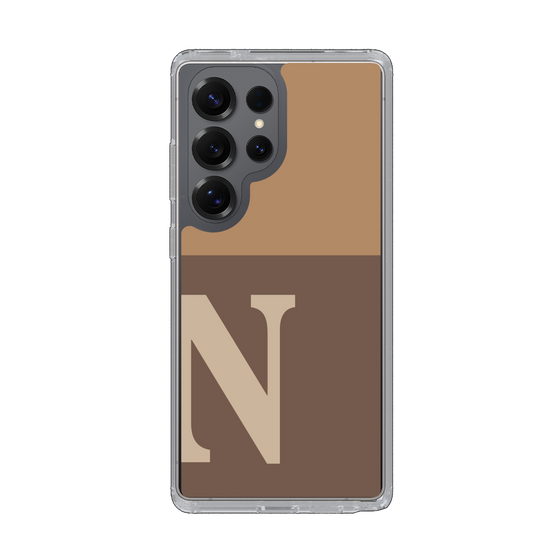 Slim Protection Case［ Original - initial two tone - N brown ］