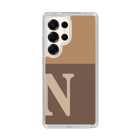 Slim Protection Case［ Original - initial two tone - N brown ］