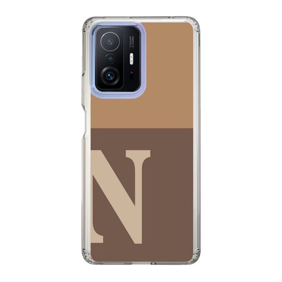 Slim Protection Case［ Original - initial two tone - N brown ］
