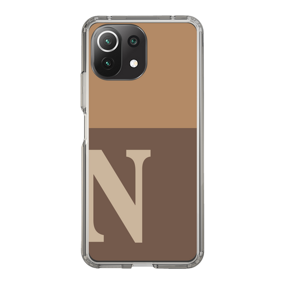 Slim Protection Case［ Original - initial two tone - N brown ］