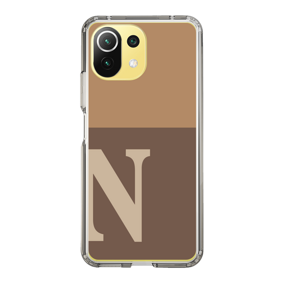 Slim Protection Case［ Original - initial two tone - N brown ］