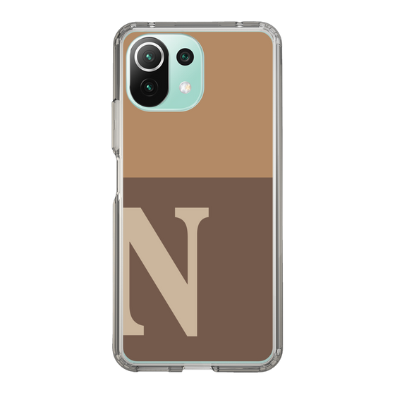 Slim Protection Case［ Original - initial two tone - N brown ］