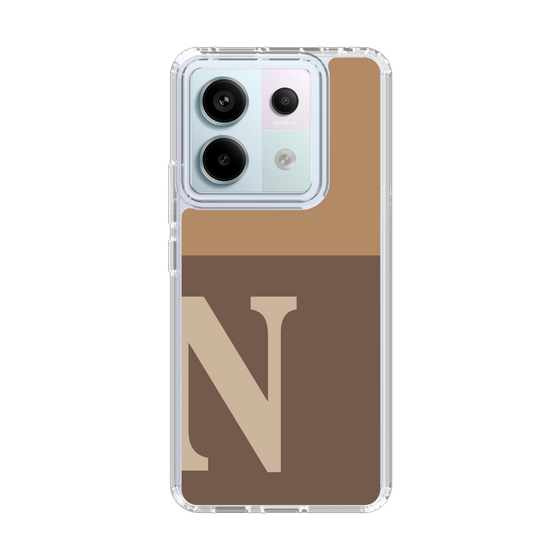 Slim Protection Case［ Original - initial two tone - N brown ］