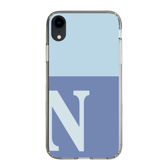 Slim Protection Case［ Original - initial two tone - N blue ］