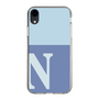 Slim Protection Case［ Original - initial two tone - N blue ］