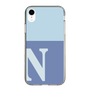 Slim Protection Case［ Original - initial two tone - N blue ］