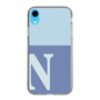 Slim Protection Case［ Original - initial two tone - N blue ］