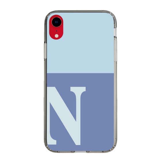 Slim Protection Case［ Original - initial two tone - N blue ］