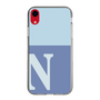 Slim Protection Case［ Original - initial two tone - N blue ］