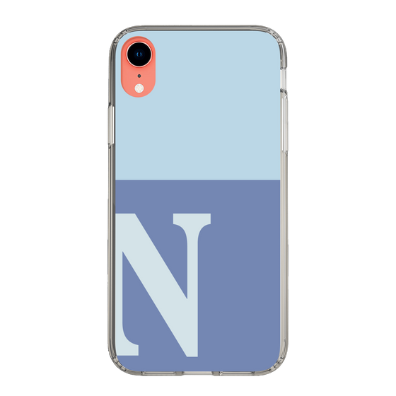 Slim Protection Case［ Original - initial two tone - N blue ］