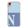 Slim Protection Case［ Original - initial two tone - N blue ］