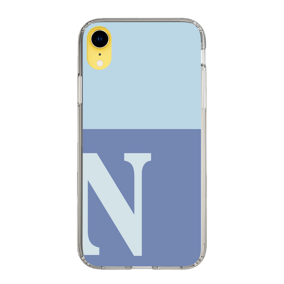 Slim Protection Case［ Original - initial two tone - N blue ］