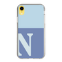Slim Protection Case［ Original - initial two tone - N blue ］