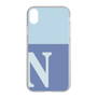 Slim Protection Case［ Original - initial two tone - N blue ］