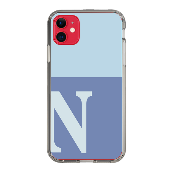 Slim Protection Case［ Original - initial two tone - N blue ］