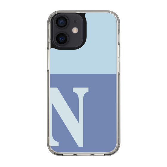 Slim Protection Case［ Original - initial two tone - N blue ］