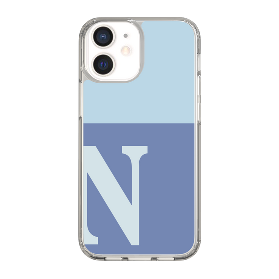 Slim Protection Case［ Original - initial two tone - N blue ］