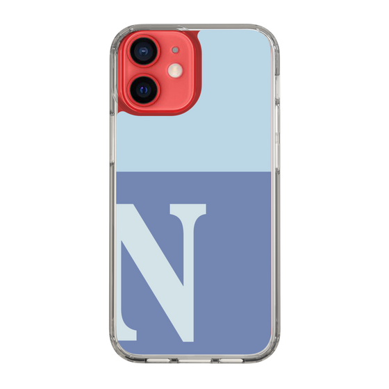 Slim Protection Case［ Original - initial two tone - N blue ］