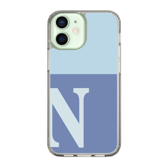 Slim Protection Case［ Original - initial two tone - N blue ］