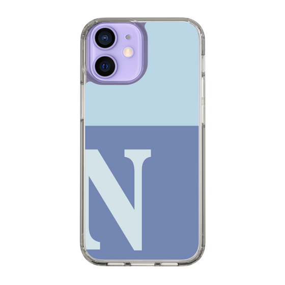 Slim Protection Case［ Original - initial two tone - N blue ］