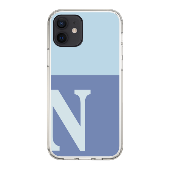 Slim Protection Case［ Original - initial two tone - N blue ］
