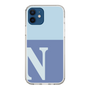 Slim Protection Case［ Original - initial two tone - N blue ］