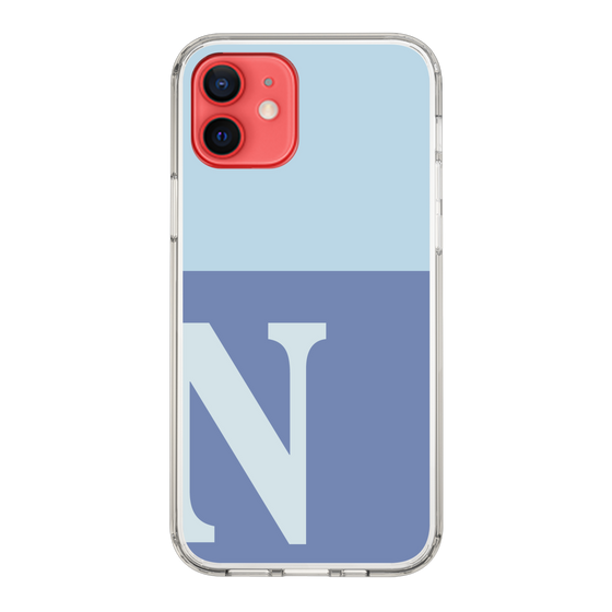Slim Protection Case［ Original - initial two tone - N blue ］