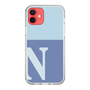 Slim Protection Case［ Original - initial two tone - N blue ］