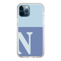 Slim Protection Case［ Original - initial two tone - N blue ］