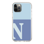 Slim Protection Case［ Original - initial two tone - N blue ］