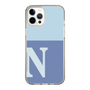 Slim Protection Case［ Original - initial two tone - N blue ］