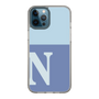 Slim Protection Case［ Original - initial two tone - N blue ］