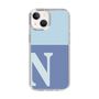 Slim Protection Case［ Original - initial two tone - N blue ］