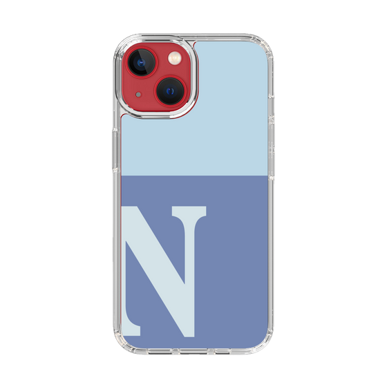 Slim Protection Case［ Original - initial two tone - N blue ］