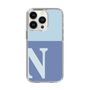 Slim Protection Case［ Original - initial two tone - N blue ］