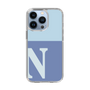 Slim Protection Case［ Original - initial two tone - N blue ］