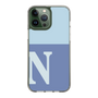 Slim Protection Case［ Original - initial two tone - N blue ］