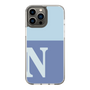 Slim Protection Case［ Original - initial two tone - N blue ］