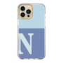 Slim Protection Case［ Original - initial two tone - N blue ］