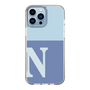 Slim Protection Case［ Original - initial two tone - N blue ］