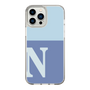 Slim Protection Case［ Original - initial two tone - N blue ］