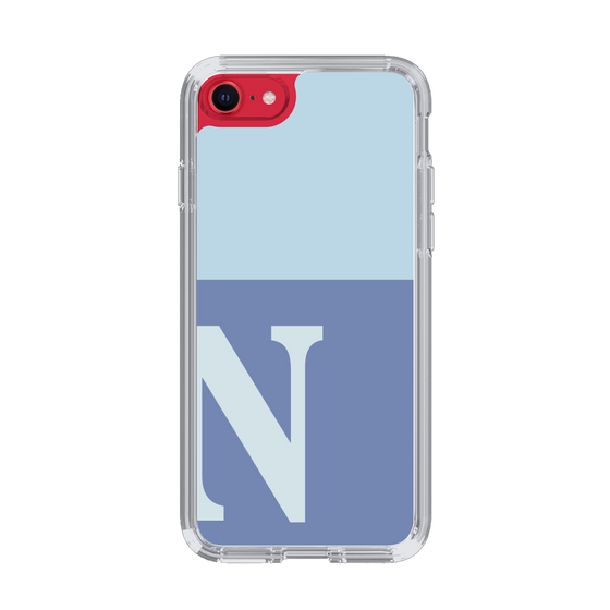 Slim Protection Case［ Original - initial two tone - N blue ］