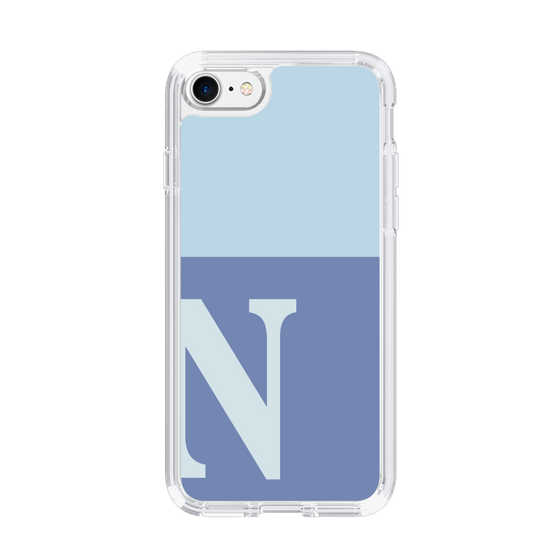 Slim Protection Case［ Original - initial two tone - N blue ］