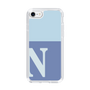 Slim Protection Case［ Original - initial two tone - N blue ］