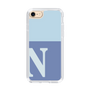 Slim Protection Case［ Original - initial two tone - N blue ］