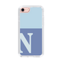 Slim Protection Case［ Original - initial two tone - N blue ］