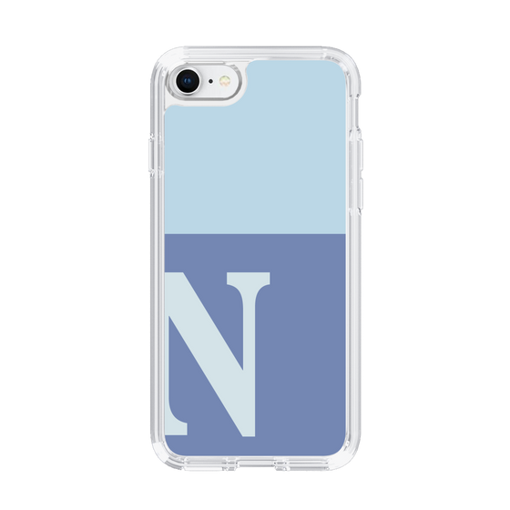 Slim Protection Case［ Original - initial two tone - N blue ］