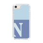 Slim Protection Case［ Original - initial two tone - N blue ］